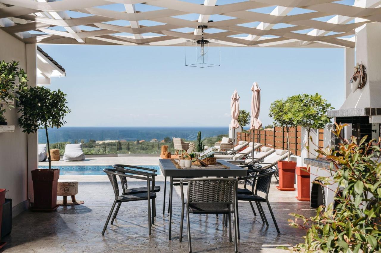 Villa Venia - Cozy Escape With Scenic Sew View, By Zantewize Tragaki Bagian luar foto