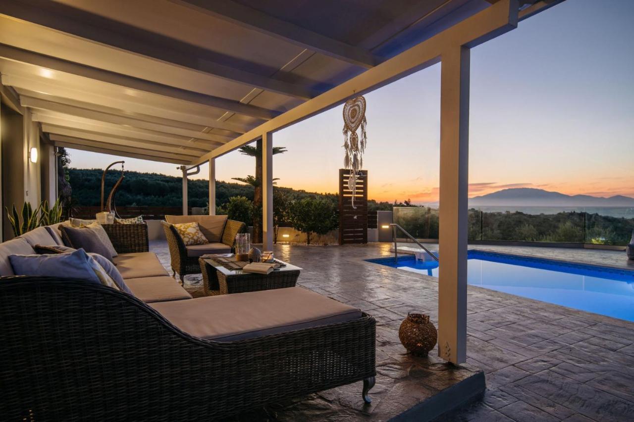Villa Venia - Cozy Escape With Scenic Sew View, By Zantewize Tragaki Bagian luar foto
