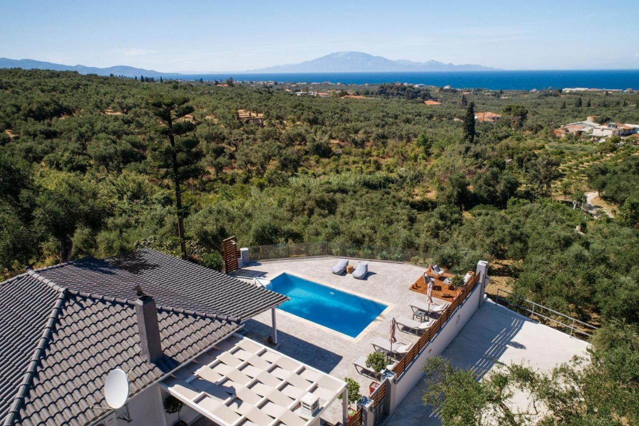 Villa Venia - Cozy Escape With Scenic Sew View, By Zantewize Tragaki Bagian luar foto