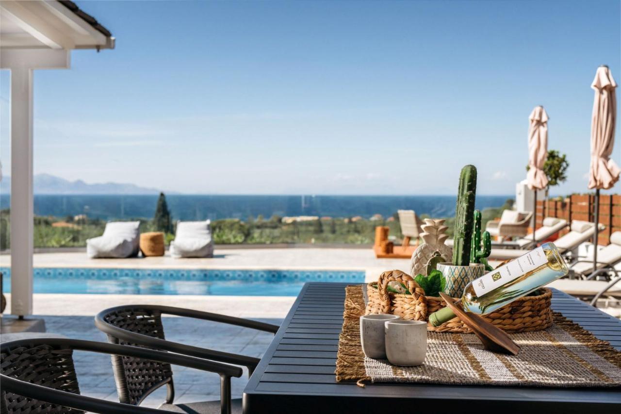 Villa Venia - Cozy Escape With Scenic Sew View, By Zantewize Tragaki Bagian luar foto